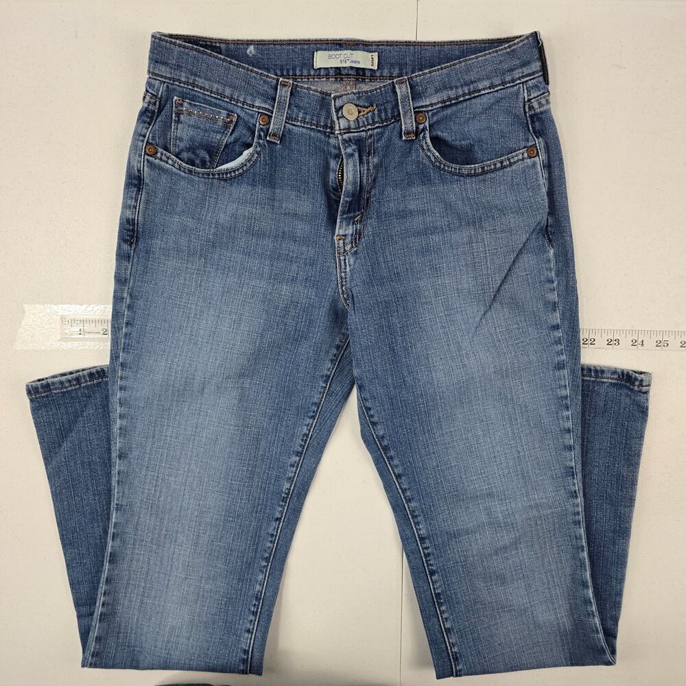 Levi's 515 bootcut jeans blue denim womens‎ size 6m light wash 5101